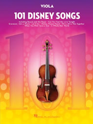 101 Disney Songs Viola Solo Unaccompanied cover